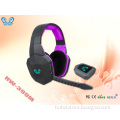Good gaming headsets with detachable cable, 2.4G wireless headset with microphone